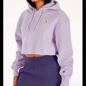 Women’s Champion Reverse Weave Crop Hoodie💟